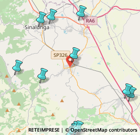 Mappa 53049 Torrita di Siena SI, Italia (6.61643)