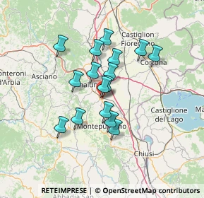 Mappa 53049 Torrita di Siena SI, Italia (11.00438)