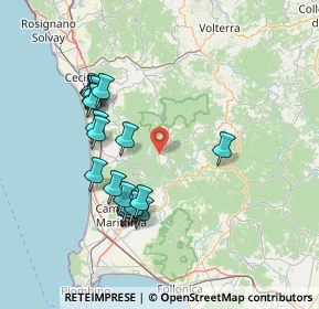 Mappa Via Maremmana, 56040 Monteverdi Marittimo PI, Italia (15.2105)