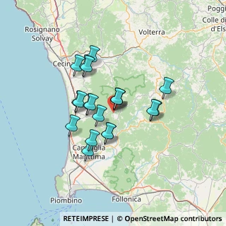 Mappa Via Maremmana, 56040 Monteverdi Marittimo PI, Italia (11.076)