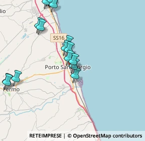 Mappa Lungomare Antonio Gramsci, 63822 Porto San Giorgio FM, Italia (5.1095)