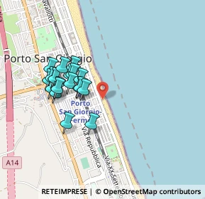 Mappa Lungomare Antonio Gramsci, 63822 Porto San Giorgio FM, Italia (0.424)