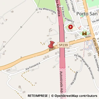 Mappa Via Enrico Mattei, 10, 63822 Porto San Giorgio, Fermo (Marche)