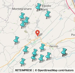 Mappa C.C. Girasole, 63900 Fermo FM, Italia (5.16067)