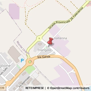 Mappa Via Garda, Località, 63813 Monte Urano, Fermo (Marche)