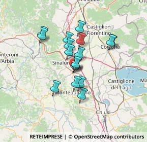 Mappa Via Adda, 53049 Torrita di Siena SI, Italia (10.43765)