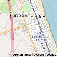 지도 Porto San Giorgio