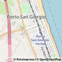 Mapa Porto San Giorgio