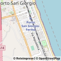 Karte Porto San Giorgio