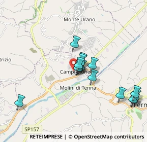 Mappa Via Galletti, 63900 Campiglione FM, Italia (1.77867)