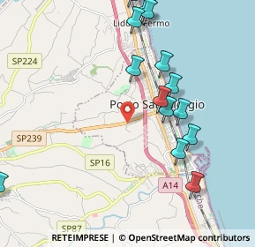 Mappa Via Fossaceca, 63822 Porto San Giorgio FM, Italia (2.35286)