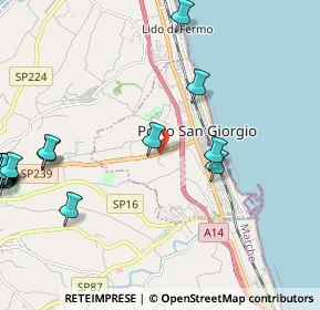 Mappa Via Fossaceca, 63822 Porto San Giorgio FM, Italia (3.33)
