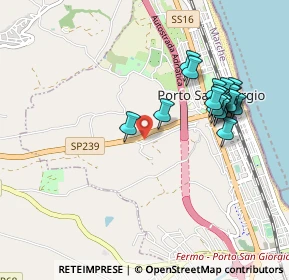 Mappa Via Fossaceca, 63822 Porto San Giorgio FM, Italia (0.9755)