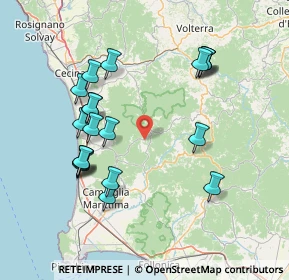 Mappa 56040 Monteverdi Marittimo PI, Italia (16.0085)