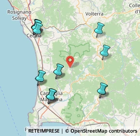 Mappa 56040 Monteverdi Marittimo PI, Italia (18.24375)