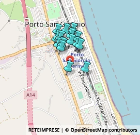 Mappa Via Annibal Caro, 63822 Porto San Giorgio FM, Italia (0.3135)