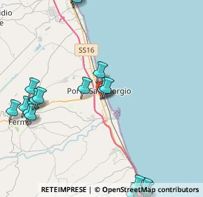 Mappa Via Annibal Caro, 63822 Porto San Giorgio FM, Italia (6.025)