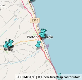 Mappa Via Annibal Caro, 63822 Porto San Giorgio FM, Italia (5.7575)