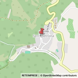 Mappa Via Serrone,  4, 62027 Serrapetrona, Macerata (Marche)