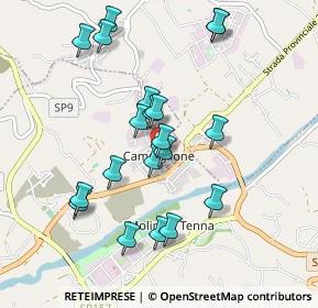 Mappa Via L. Quintiliani, 63900 Campiglione FM, Italia (0.939)