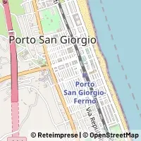 Kaart Porto San Giorgio