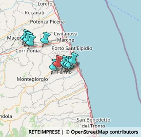 Mappa Contrada Santa Petronila, 63900 Fermo FM, Italia (11.34583)