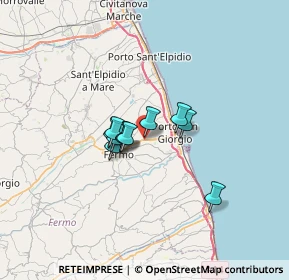 Mappa Via Umbria, 63900 Fermo FM, Italia (4.04)