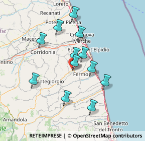 Mappa Via Roberto Manardi, 63900 Fermo FM, Italia (13.26083)