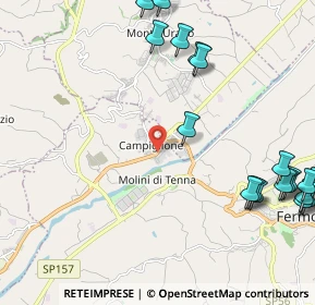Mappa Via Roberto Manardi, 63900 Fermo FM, Italia (3.118)