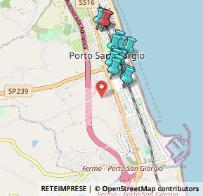 Mappa Via, 63822 Porto San Giorgio FM, Italia (0.82)