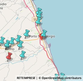 Mappa Via, 63822 Porto San Giorgio FM, Italia (6.432)