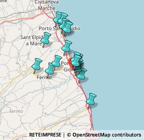 Mappa Via, 63822 Porto San Giorgio FM, Italia (5.04111)