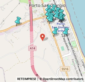 Mappa Via, 63822 Porto San Giorgio FM, Italia (0.563)