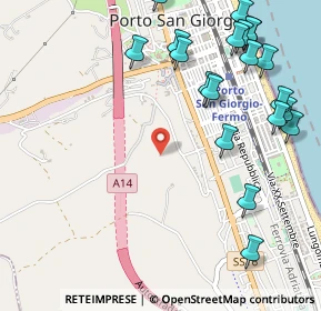 Mappa Via, 63822 Porto San Giorgio FM, Italia (0.6975)