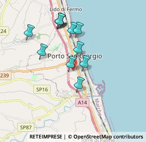 Mappa Via, 63822 Porto San Giorgio FM, Italia (1.75667)