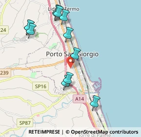 Mappa Via, 63822 Porto San Giorgio FM, Italia (2.26833)