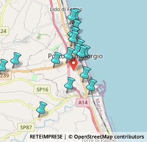 Mappa Via, 63822 Porto San Giorgio FM, Italia (1.9105)