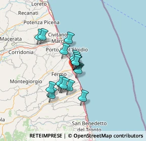 Mappa Via, 63822 Porto San Giorgio FM, Italia (9.31882)