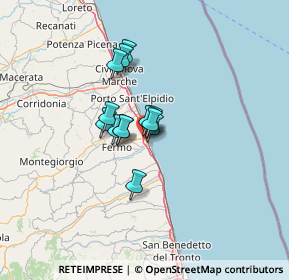 Mappa Via, 63822 Porto San Giorgio FM, Italia (7.84923)