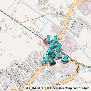 Mappa Via Enrico Benedetti, 53049 Torrita di Siena SI, Italia (0.2)