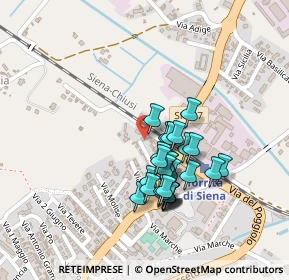 Mappa Via Enrico Benedetti, 53049 Torrita di Siena SI, Italia (0.2)