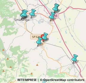 Mappa Via Enrico Benedetti, 53049 Torrita di Siena SI, Italia (5.59)