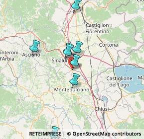Mappa Via Enrico Benedetti, 53049 Torrita di Siena SI, Italia (21.69643)