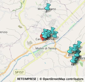 Mappa Via Nicola Laurantoni, 63900 Campiglione FM, Italia (2.376)