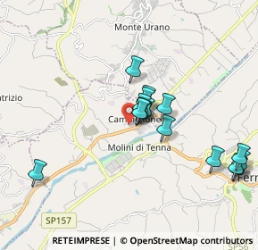 Mappa Via Nicola Laurantoni, 63900 Campiglione FM, Italia (1.788)