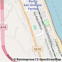 Карта Porto San Giorgio