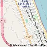Karta Porto San Giorgio