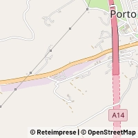 Map Porto San Giorgio
