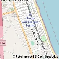 Karte Porto San Giorgio