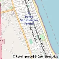 Map Porto San Giorgio